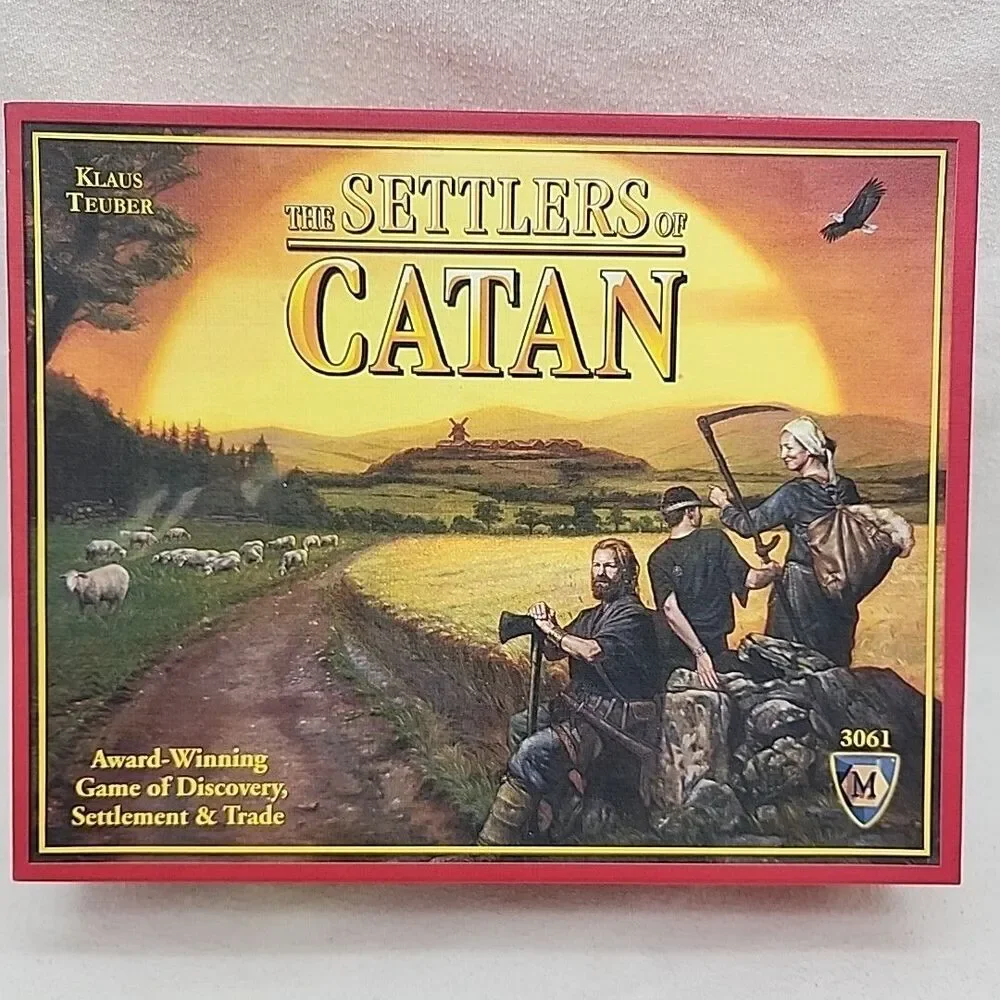 Game The Settlers of Catan Board MFG3061 Mayfair Games 2007 Tame The Wild